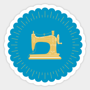 Quilt Wit — Featherweight Icon Sticker